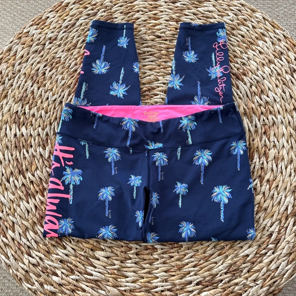 Lilly Pulitzer Luxletic Weekender Sunset Safari Palms Legging - Picture 6 of 15